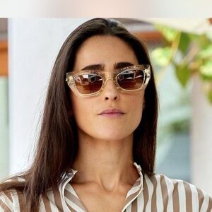 Bottega Veneta Yellow Sunglasses